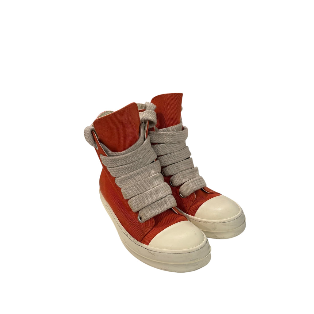 Rick Owens DRKSHDW Jumbo Lace Ramones Orange