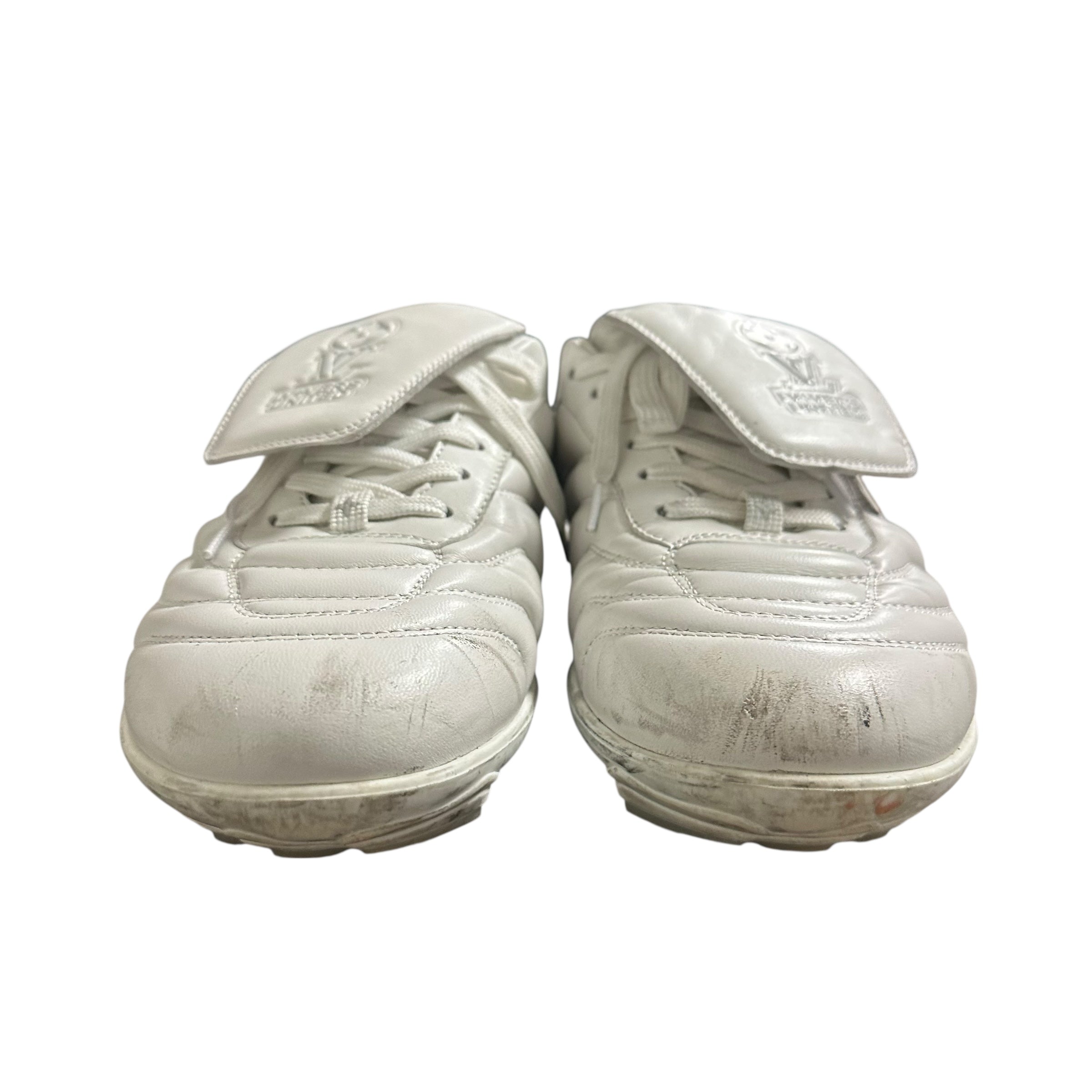 LV Lovers United White Soccer Sneaker
