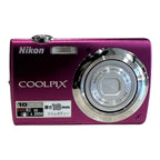 Nikon Coolpix S220 Purple Camera
