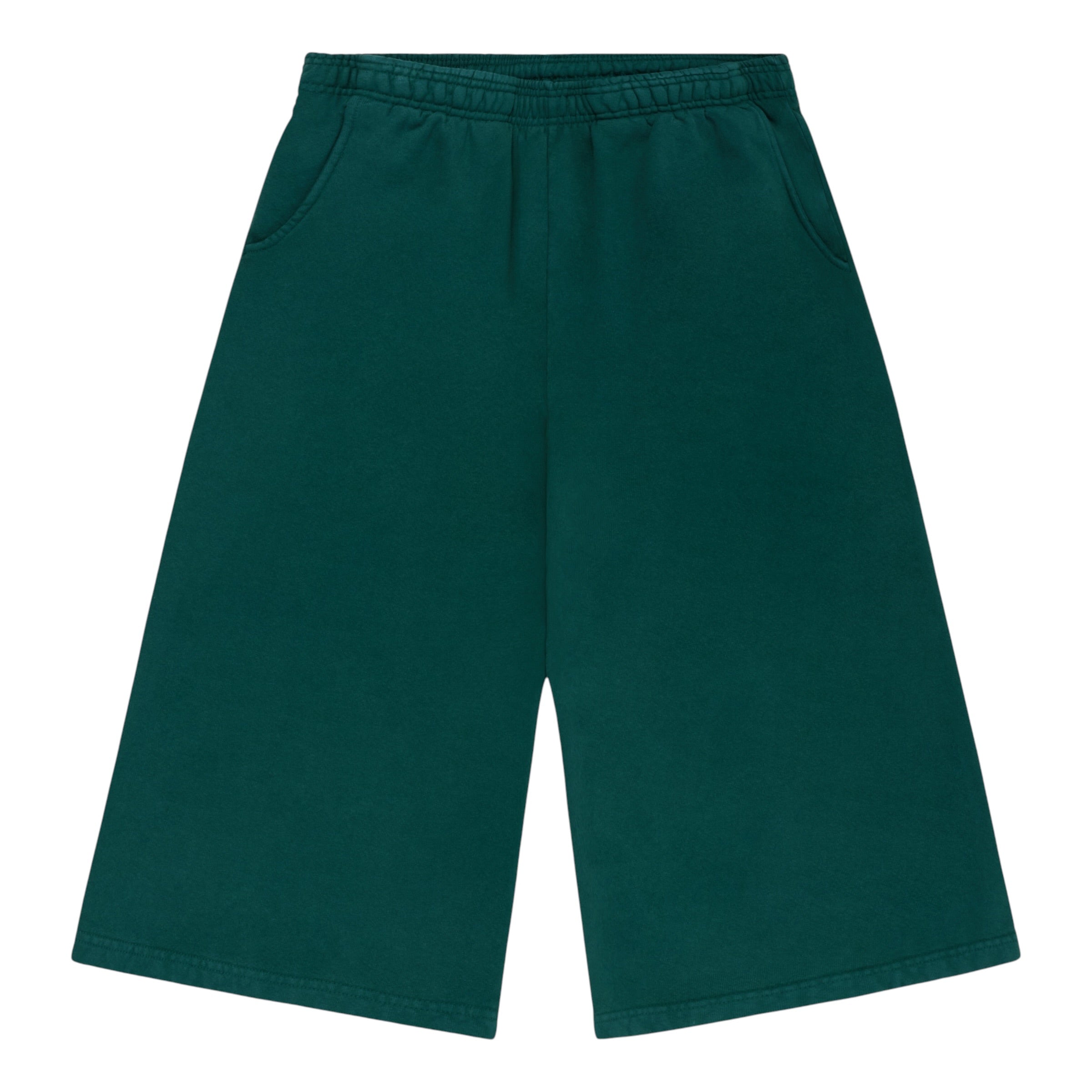 Good Times 3/4 Sweat Shorts “Green”
