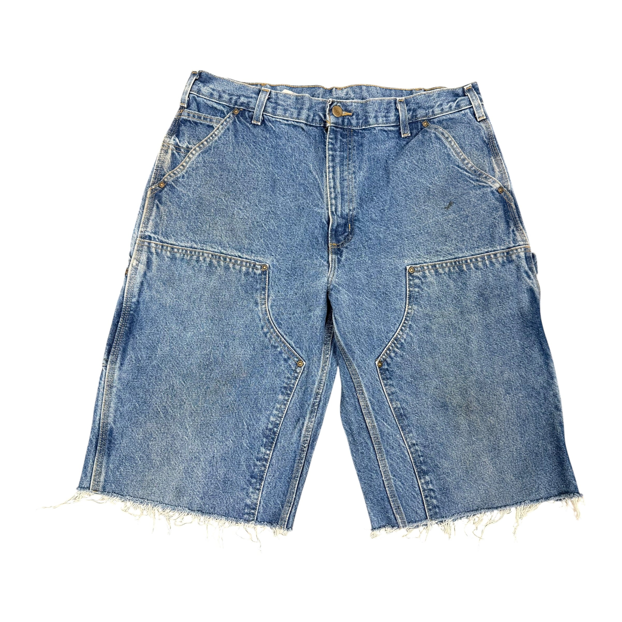 Denim Carhartt Double Knee Shorts(36)