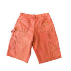 Pink Carhartt Double Knee Shorts (30)