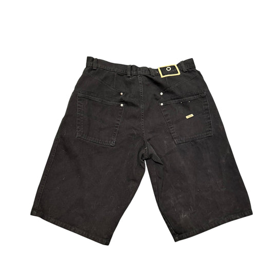 Pelle Pelle Black Denim Shorts