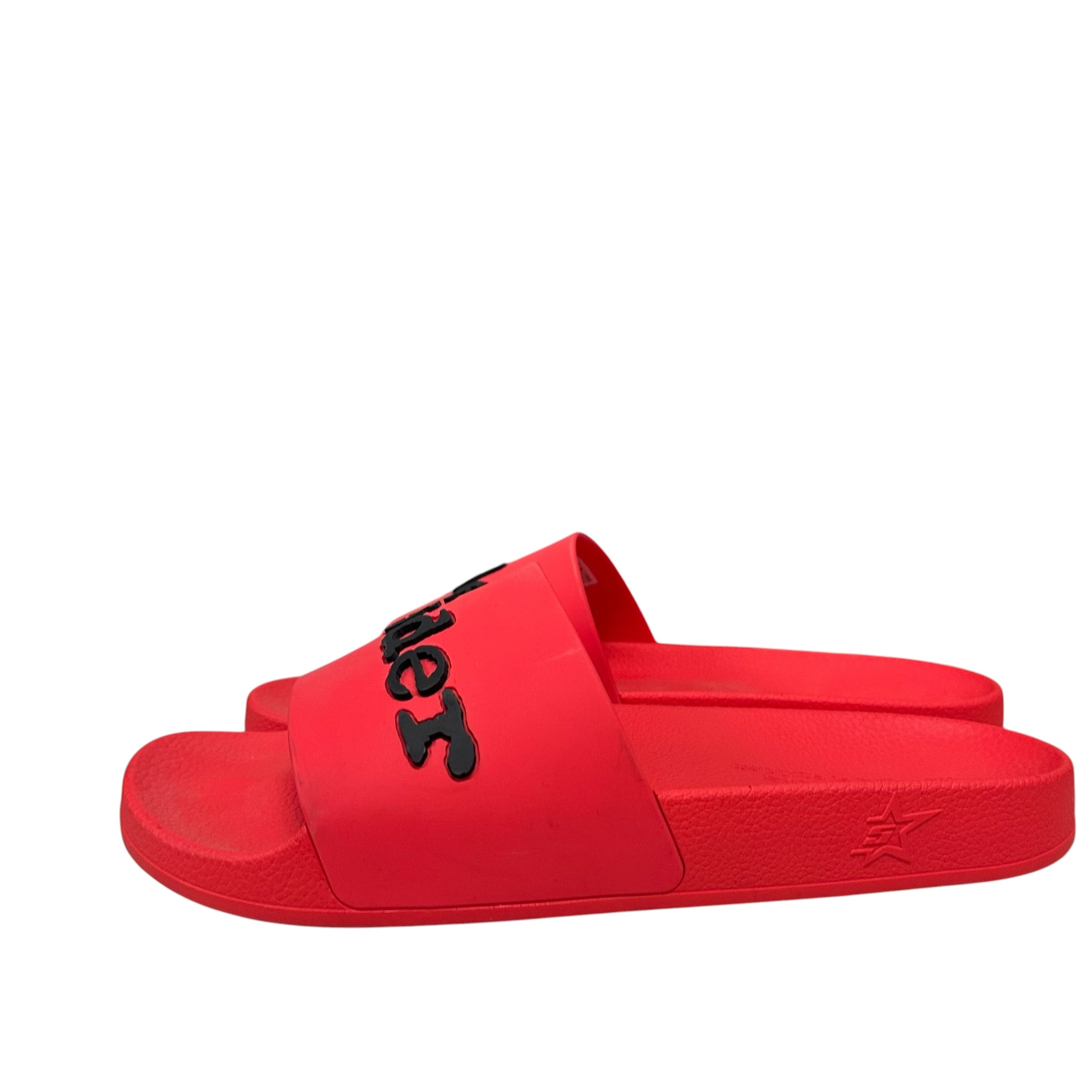 NEW Sp5der Red/Black Slides (No Box)