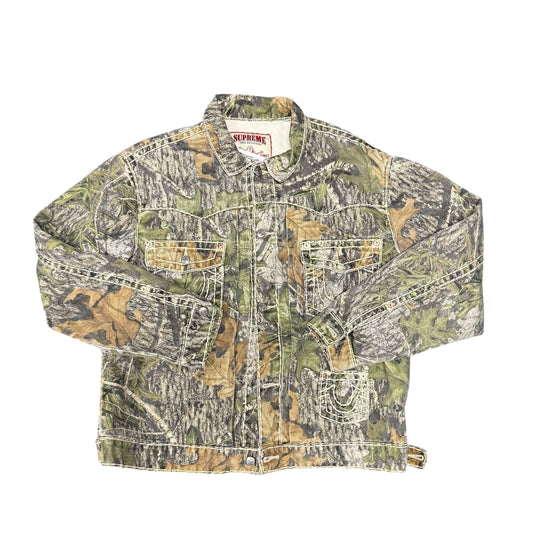 True Religion X Supreme Camo Denim Jacket