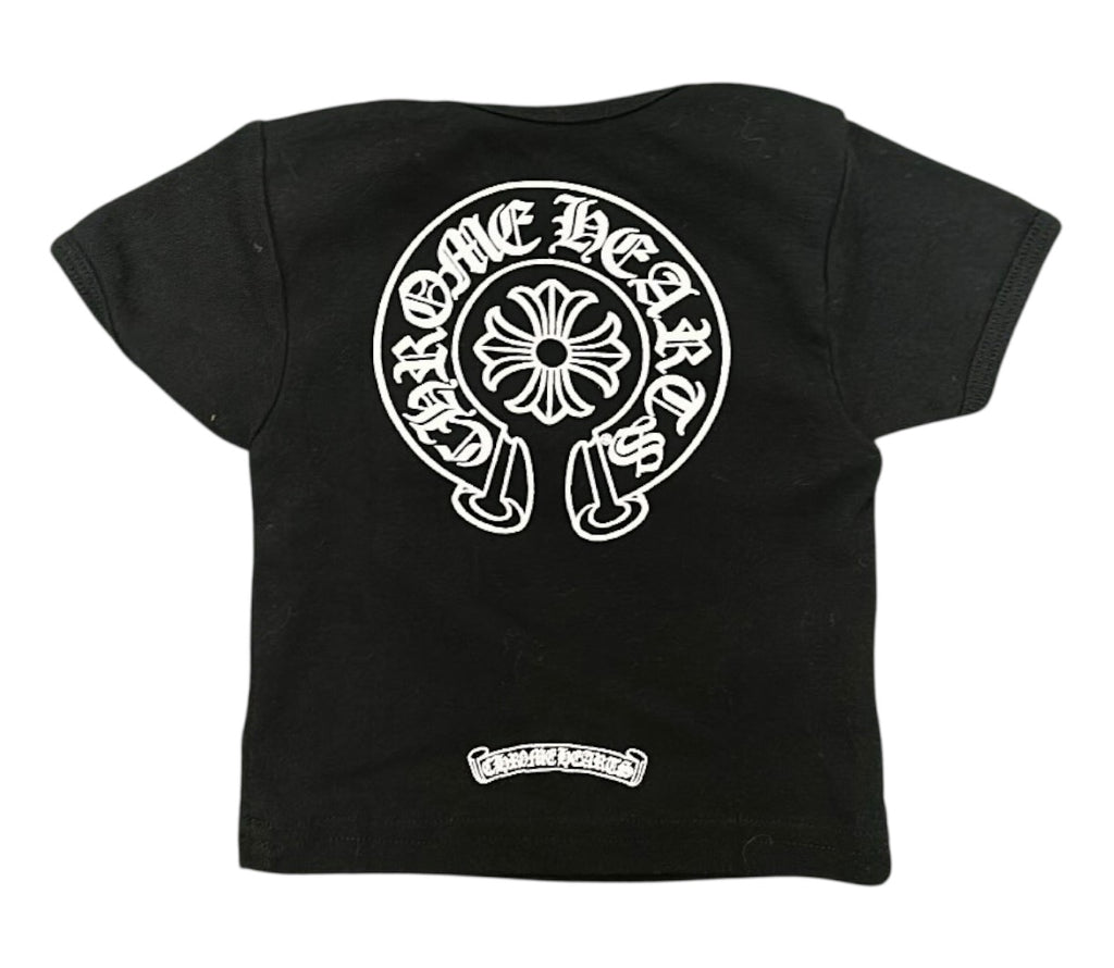 Black Chrome Baby Tee