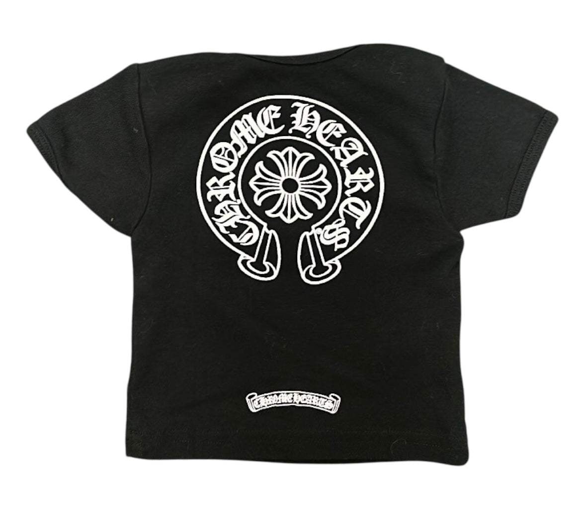 Black Chrome Baby Tee