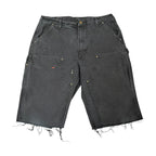 Black Carhartt Double Knee Shorts