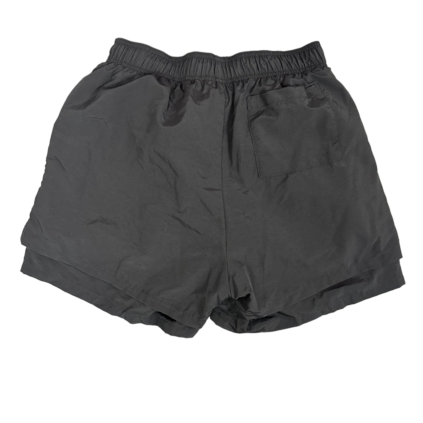 Sp5der Black Double Layer Shorts