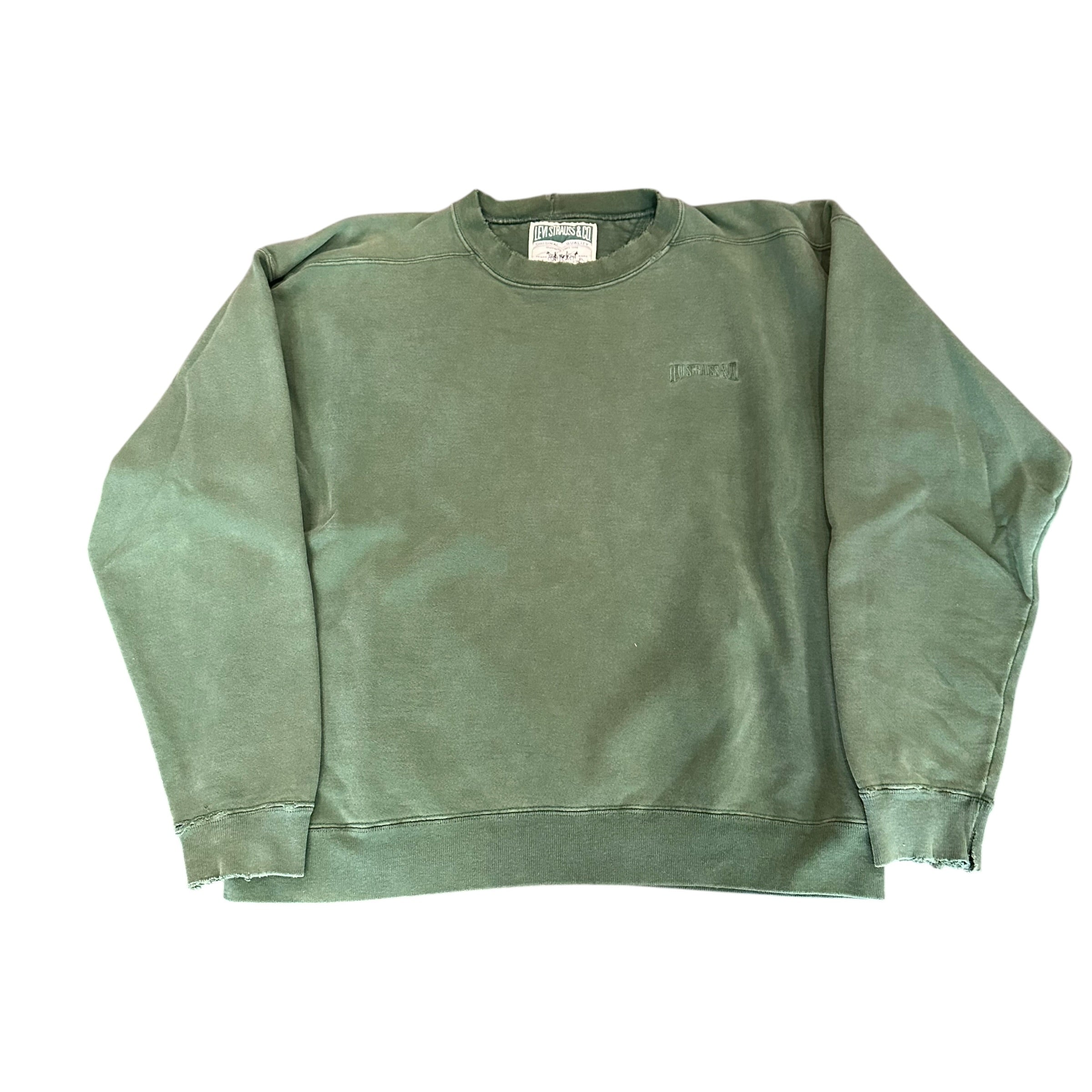 Vintage Levis Green Crewneck