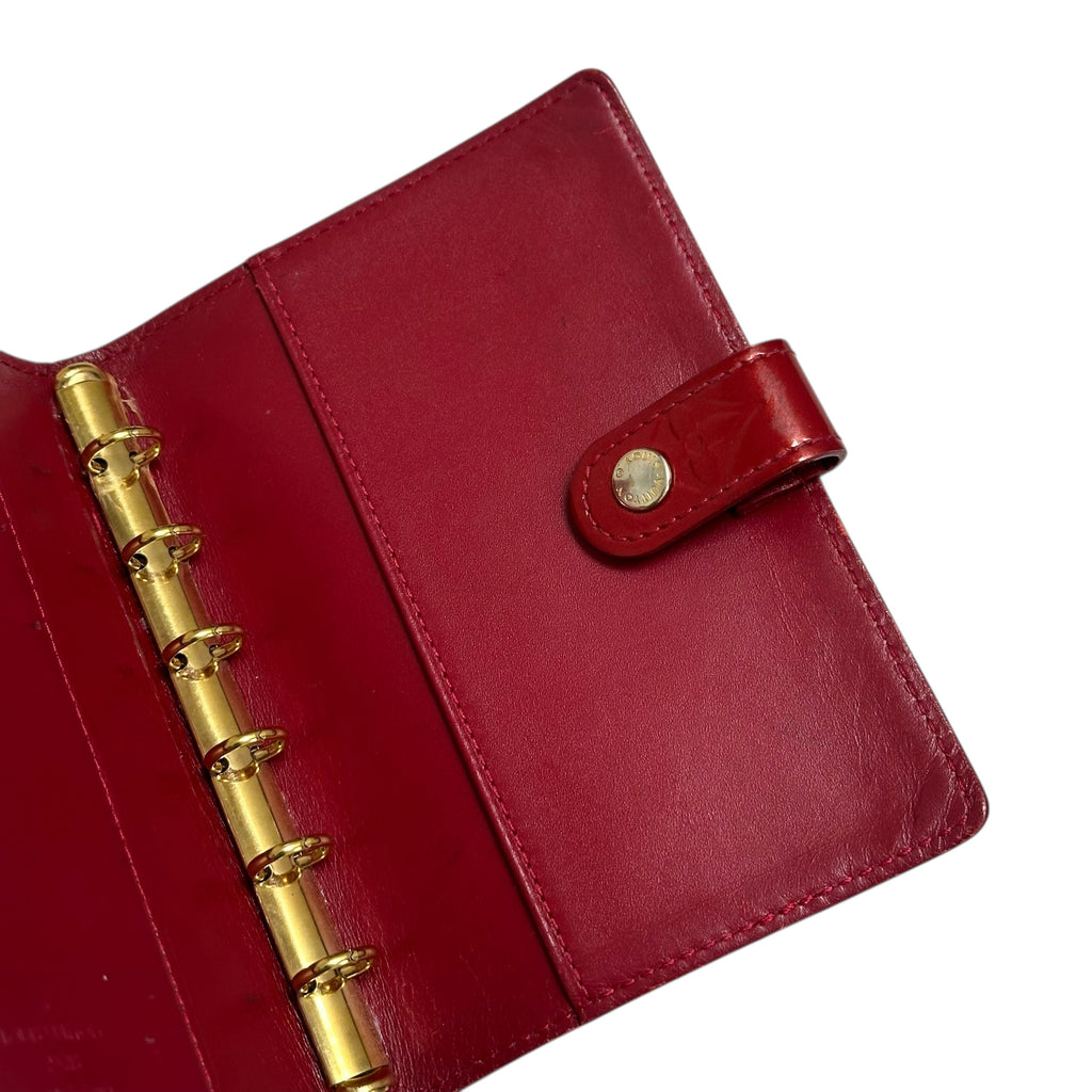 Louis Vuitton Red Vernis French Wallet