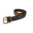 Studded Leather Belt