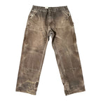 Vintage Carhartt Brown Faded Double Knee(36x32)