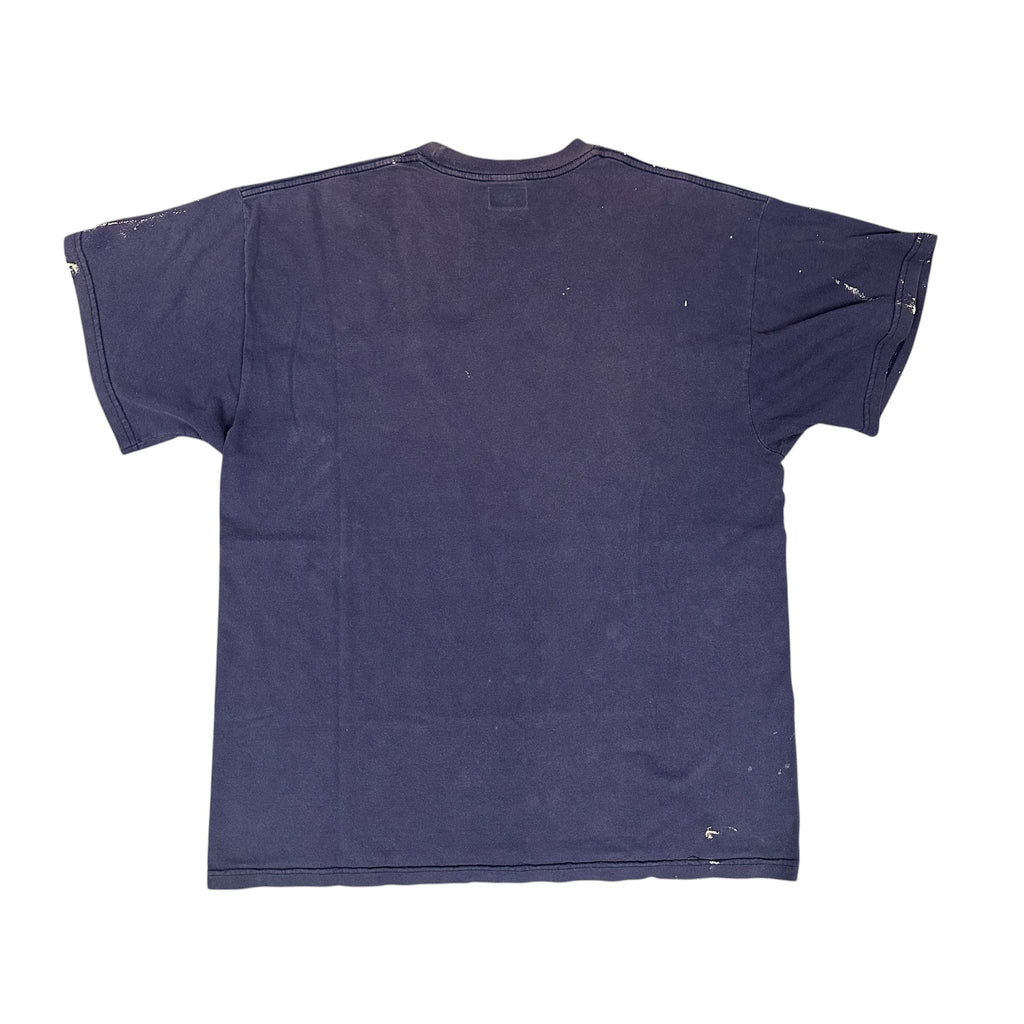 Vintage NYPD Navy Paint Splatter Tee
