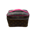 Louis Vuitton Monogram Macassar Mini Fuchsia