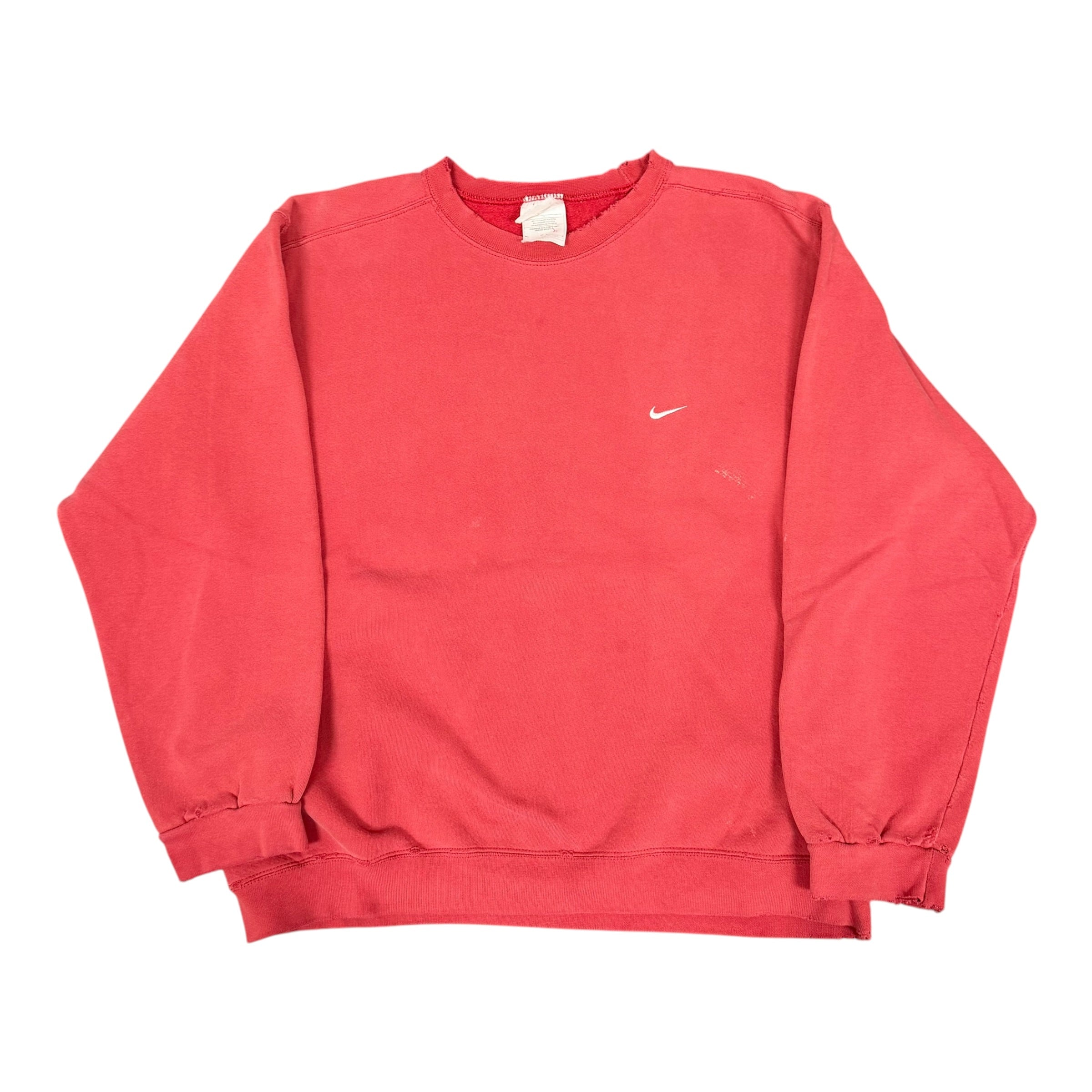 Vintage Faded Red Nike Crewneck