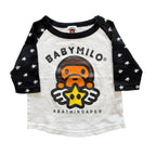 BAPE Kids Baby Milo Star Raglan Tee