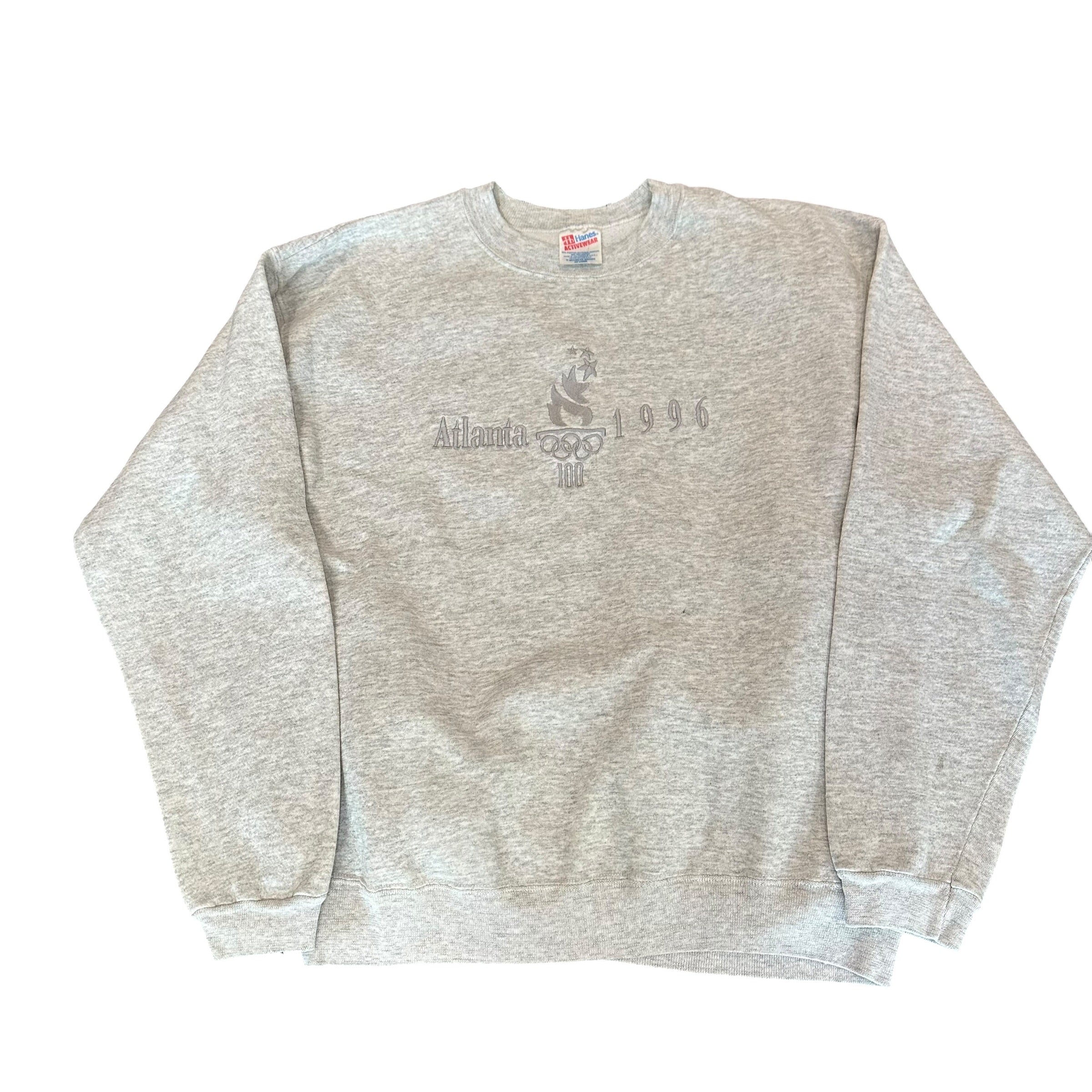 Vintage Light Grey ATL Olympics Crewneck