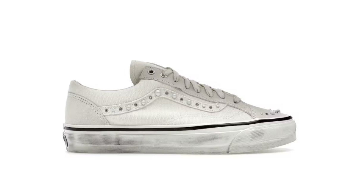 Brand New Pearlized Vans White