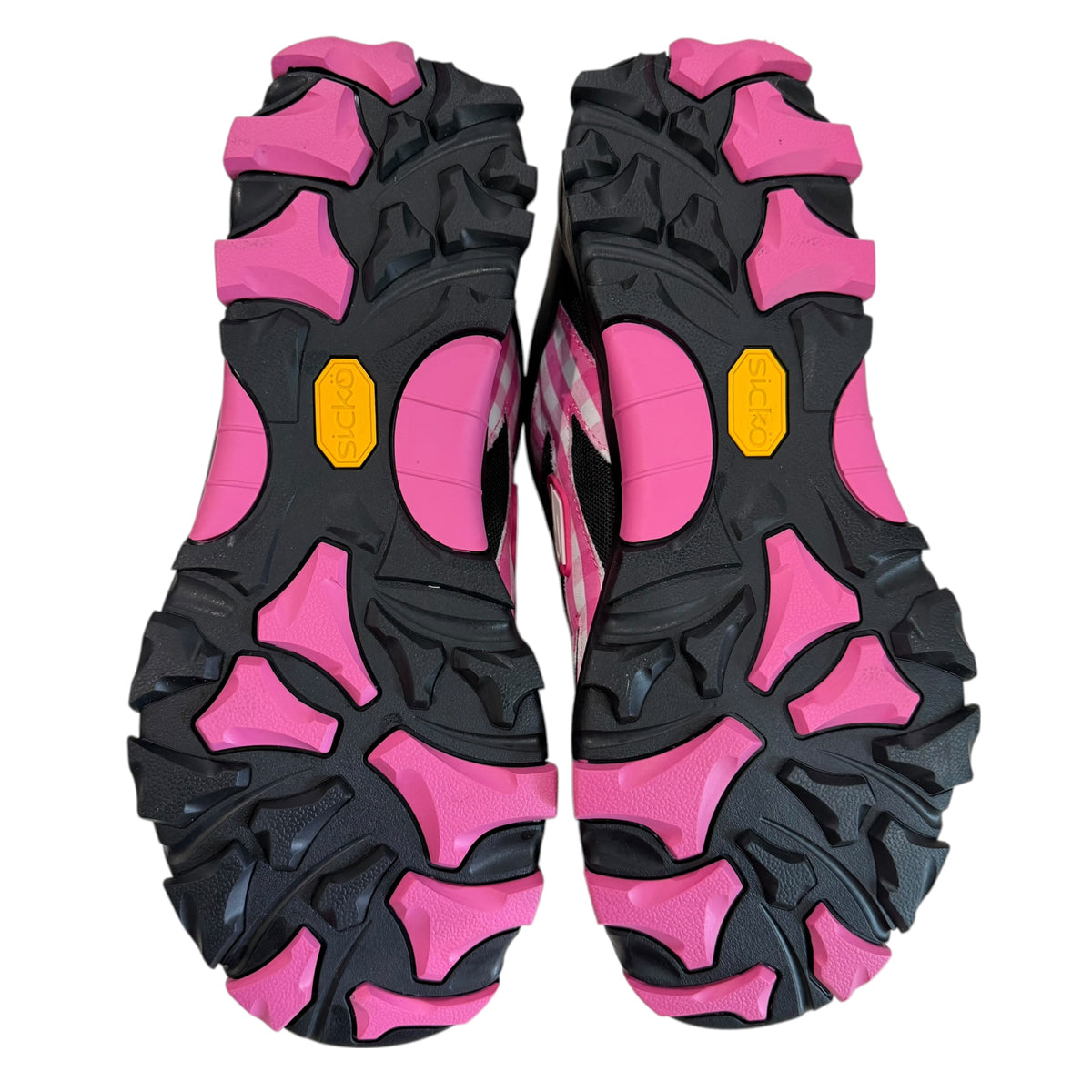 New EE x Sicko Hiking Sneaker “Black/Pink”