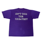 Vintage “God is Like…” Purple Tee