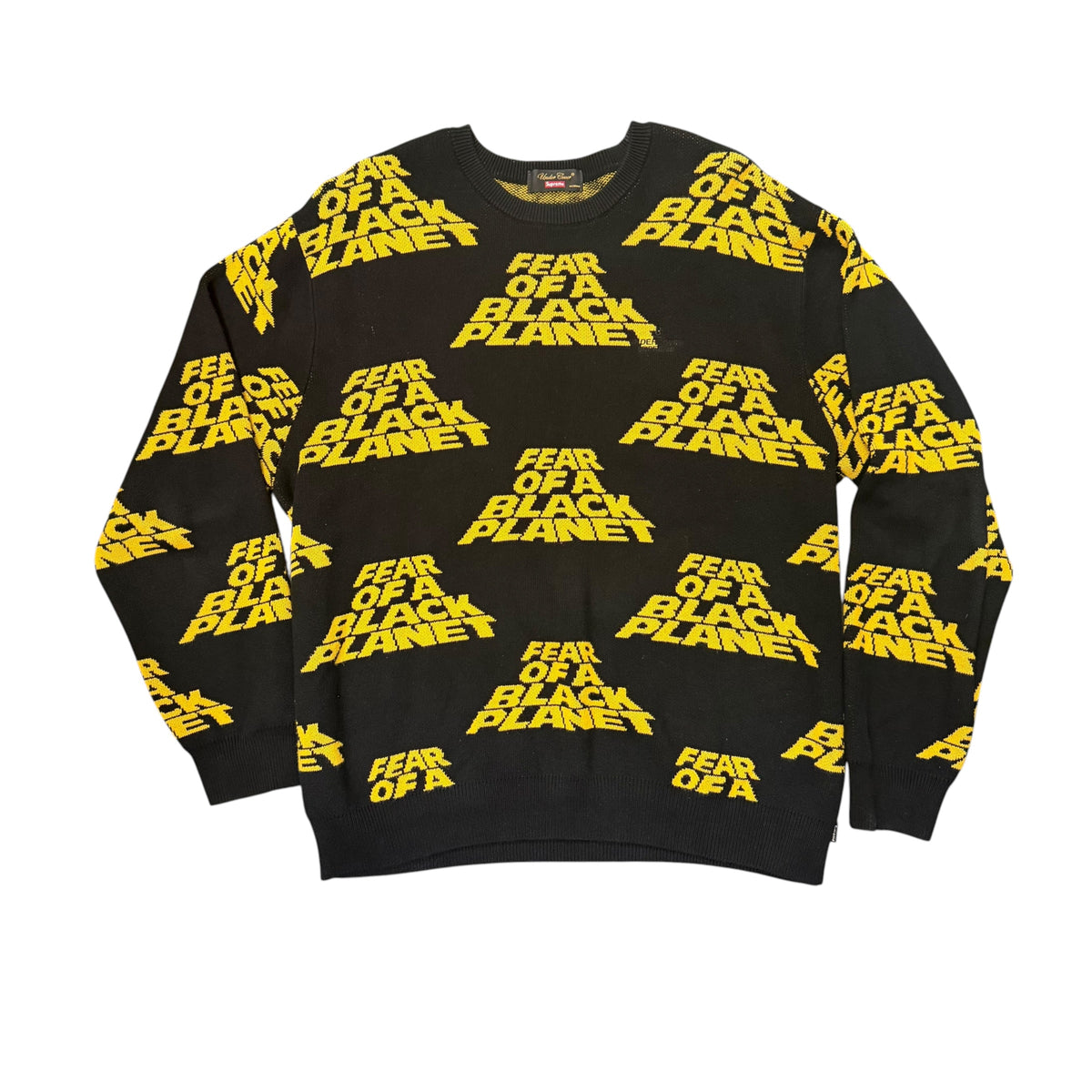 Supreme x UNDERCOVER x Public Enemy "Fear of a Black Planet" Knit