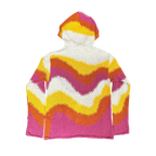 Marni Colorblock Crochet Hoodie
