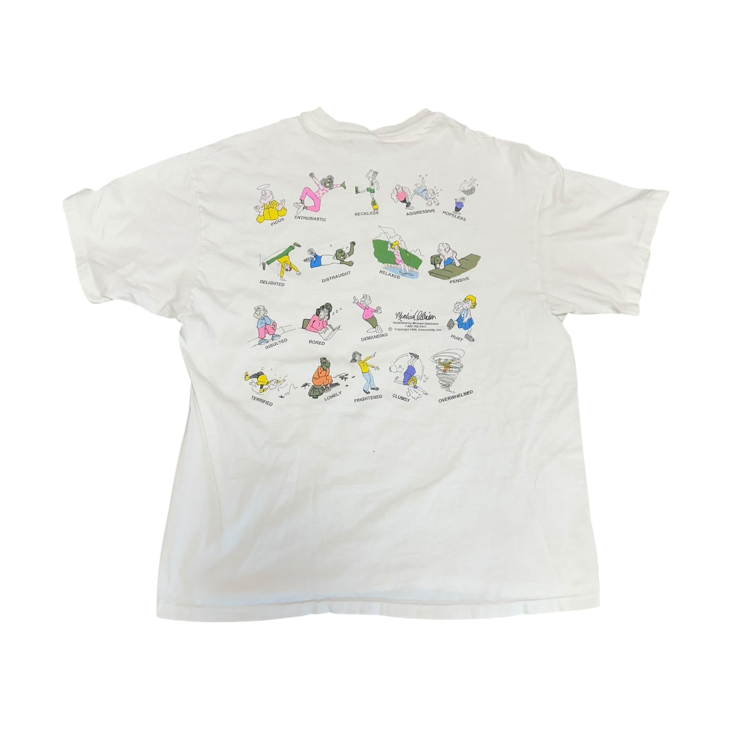 Vintage 90s How Are you Feeling Tee