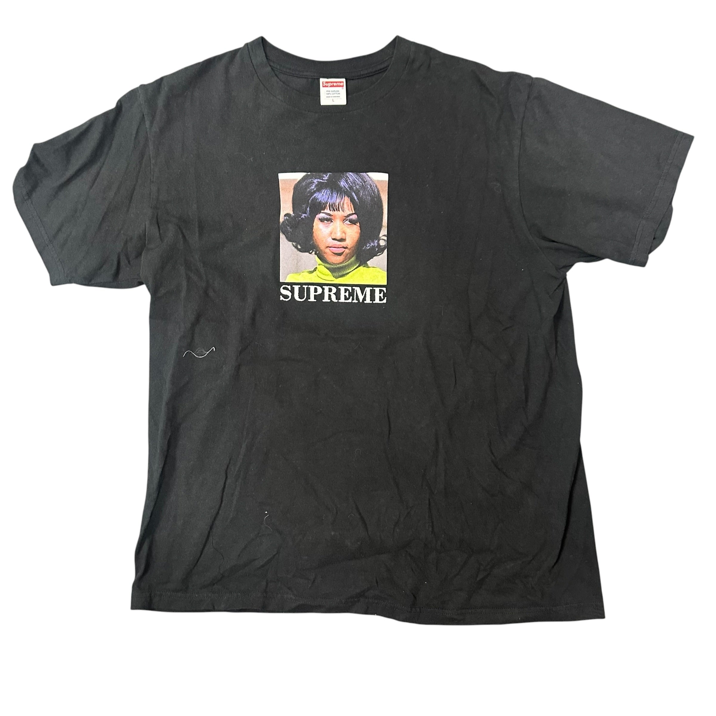 Supreme Aretha Black Tee