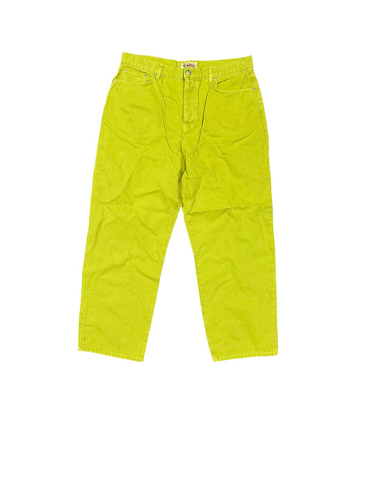 Stussy Green Denim