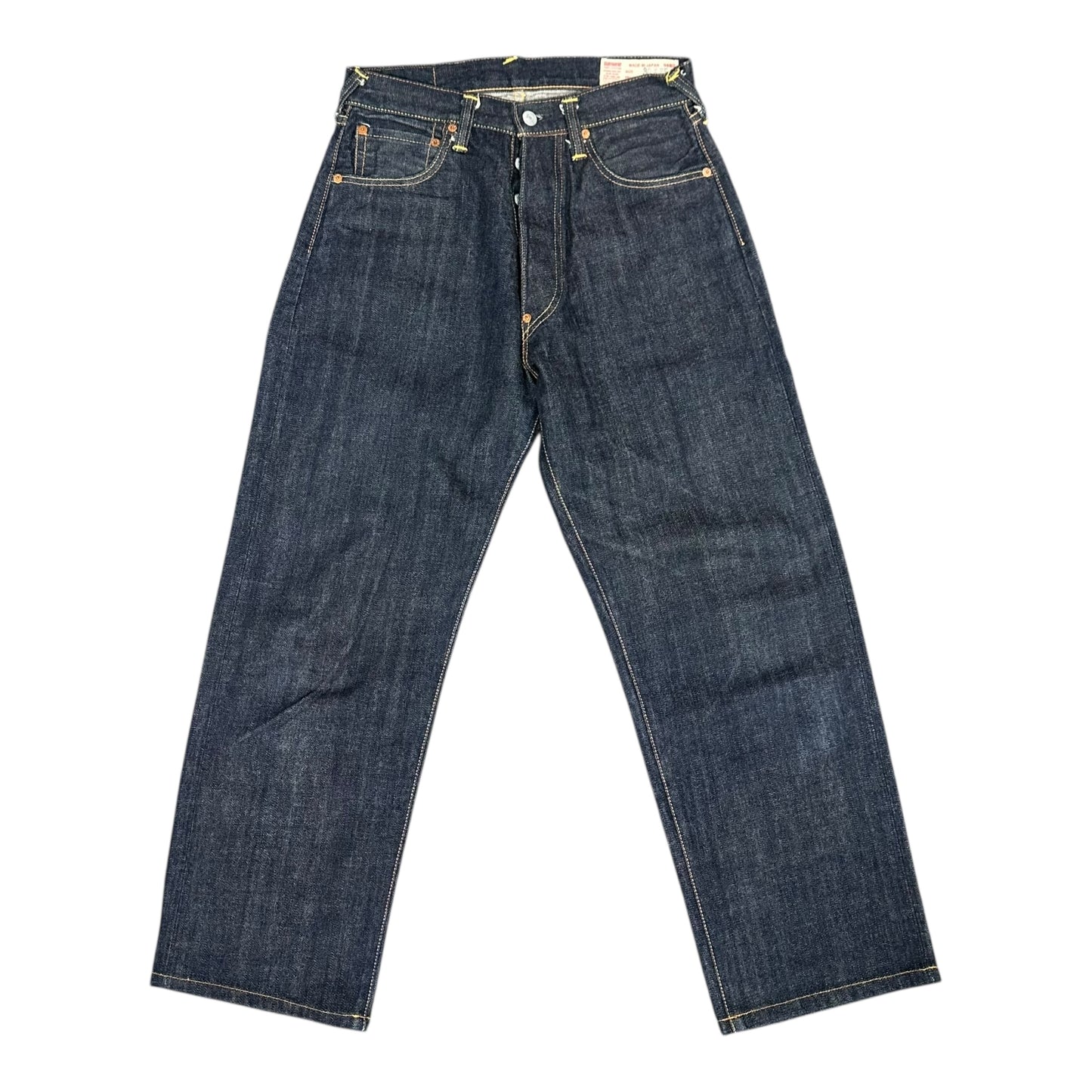 Evisu Blue/Yellow Jeans