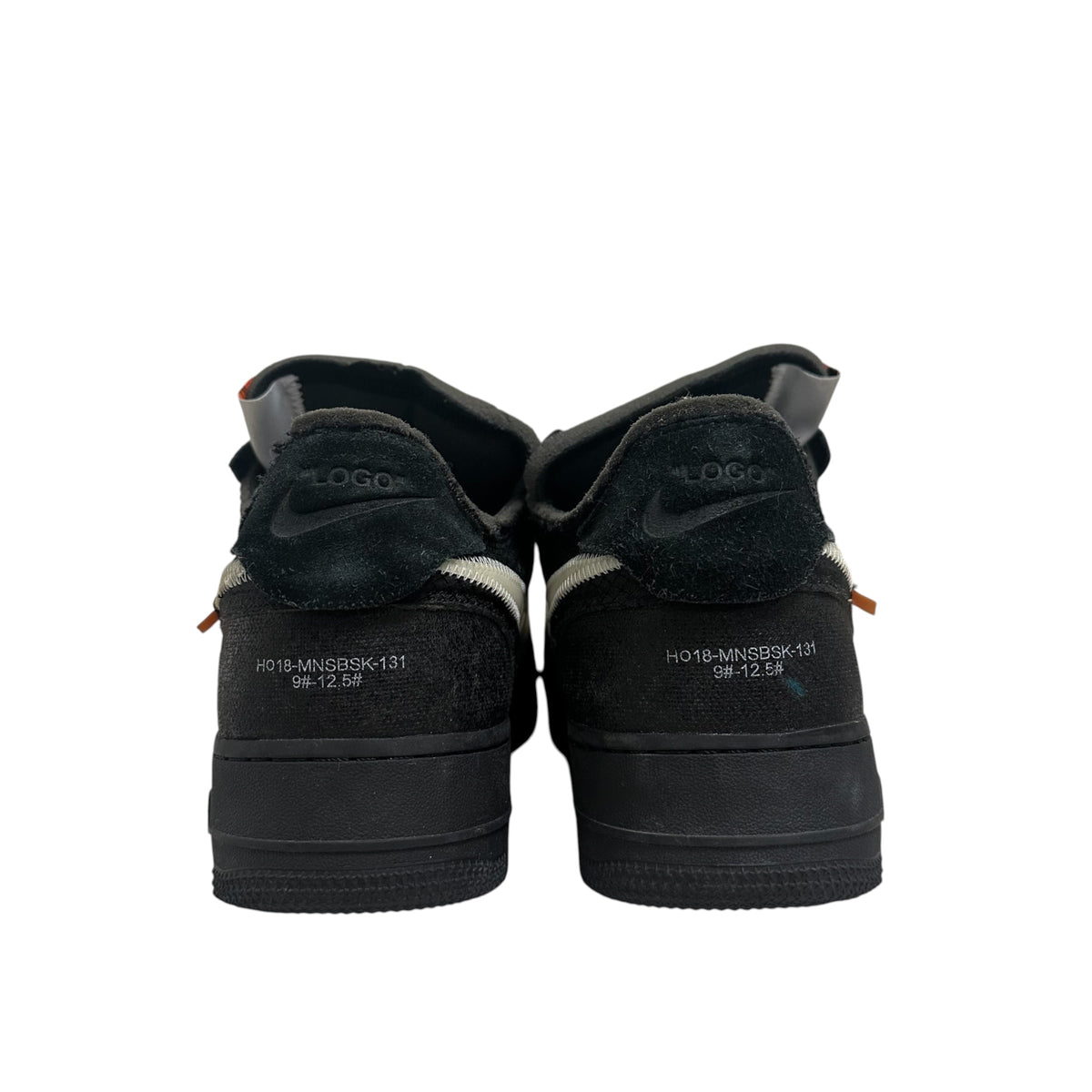 Nike x Off-White Air Force 1 ‘Black’ (NO BOX)