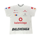 Balenciaga Top League White Tee