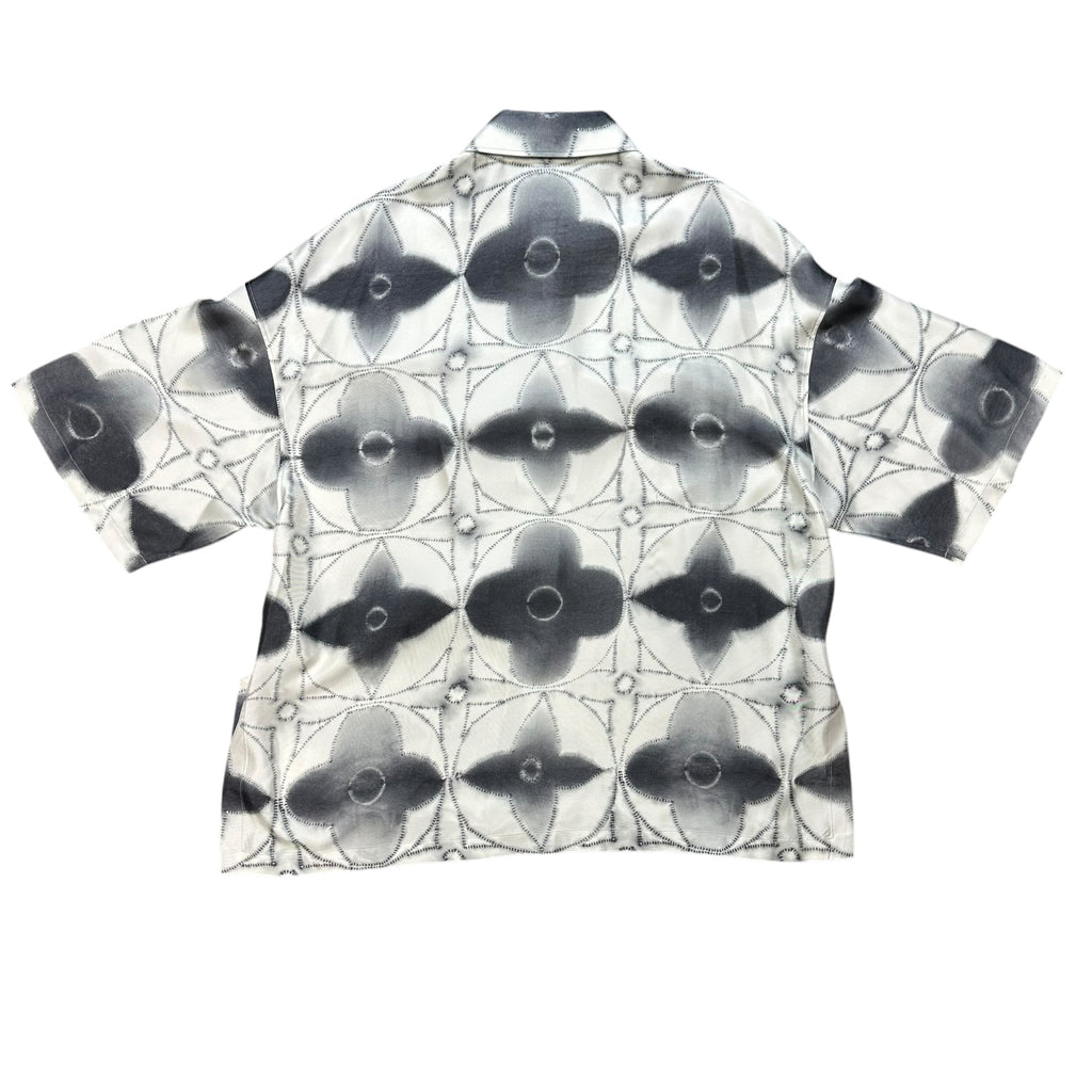 Louis Vuitton Silk Grey Button Up