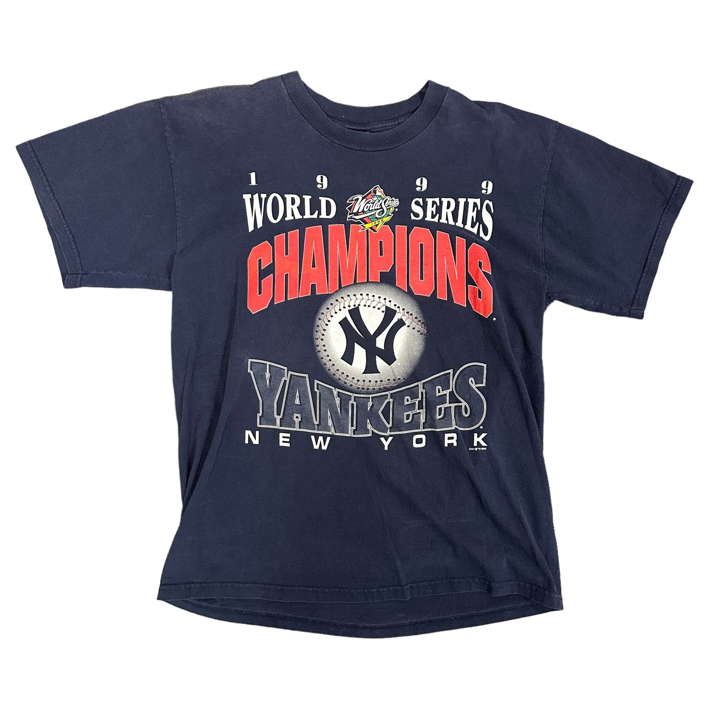99 NY Yankee World Series Champs Tee