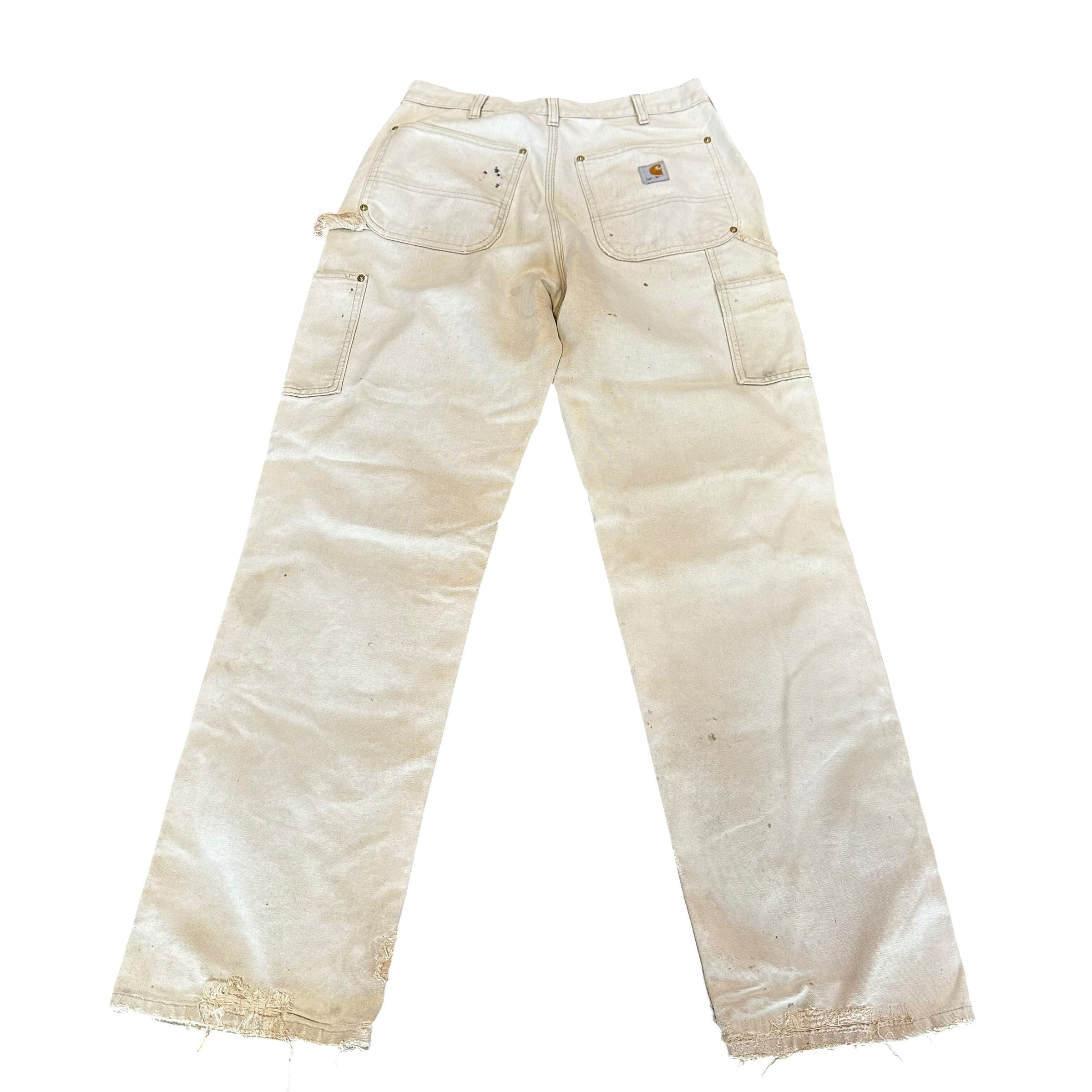 Vintage Carhartt Double Knee Distressed Pants (28)