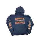 Navy Harley Davidson Hoodie