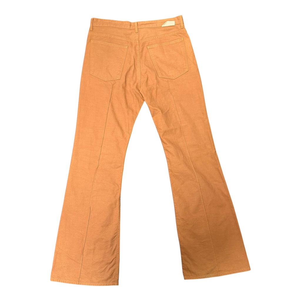 Kapital Canvas Rat Flare Brown Pants