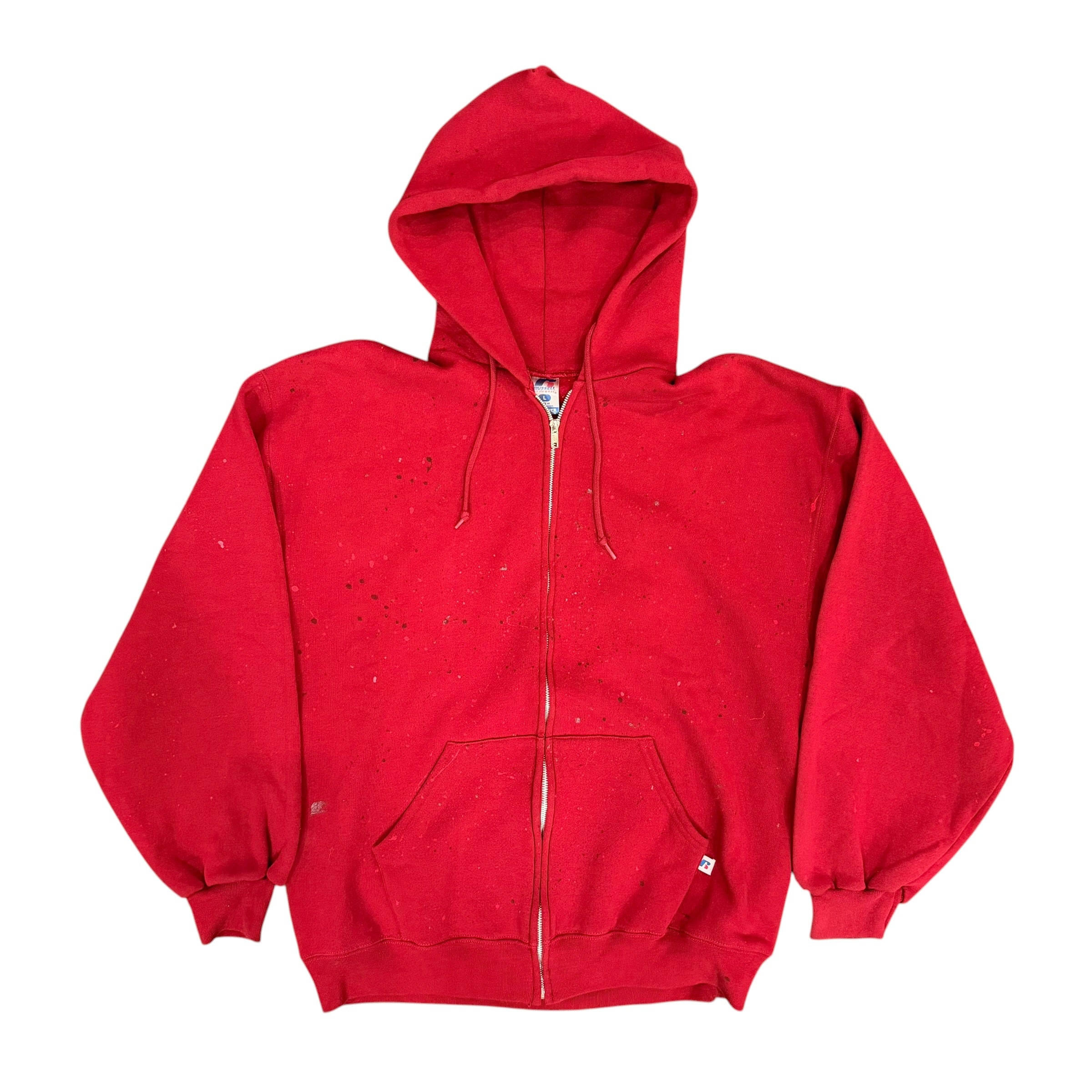 Vintage Russell Red Hoodie