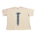Vertabrae Screw Tee Cream