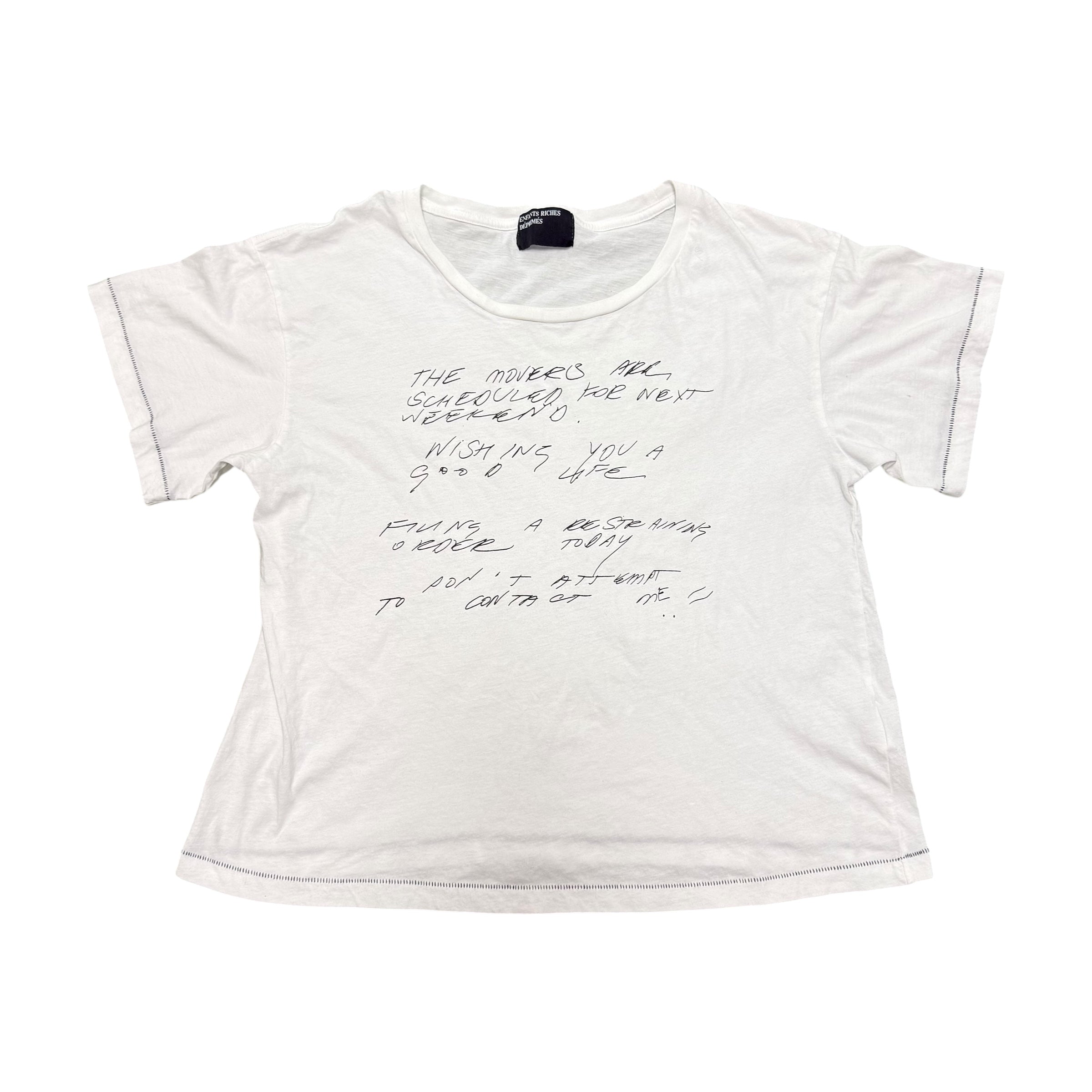 Enfants Riches Deprimes “Restraining Order” Tee