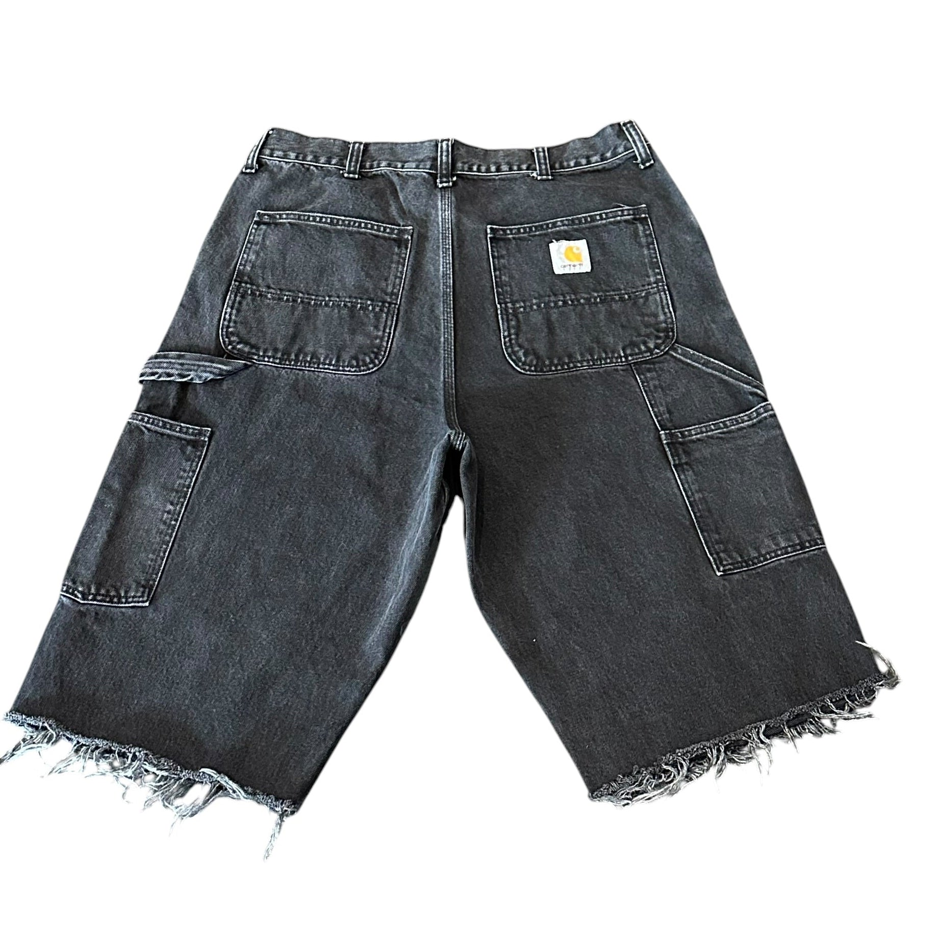 Black Carhartt Double Knee Shorts(Size 34