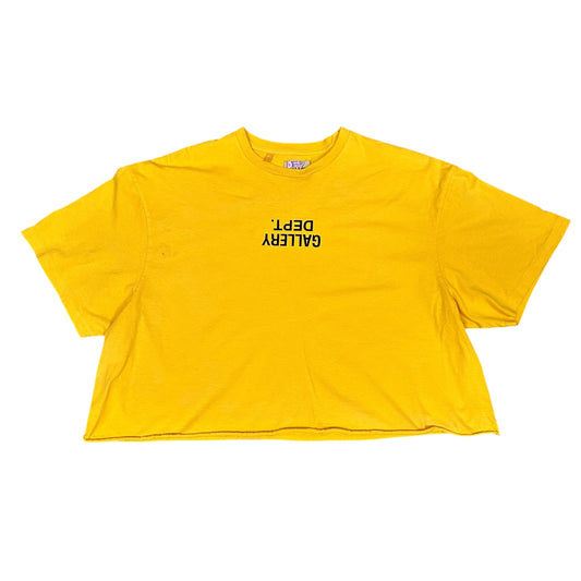 Gallery Dept Yellow Cropped Tee