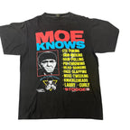 Vintage Three Stooges "Moe Knows" Tee