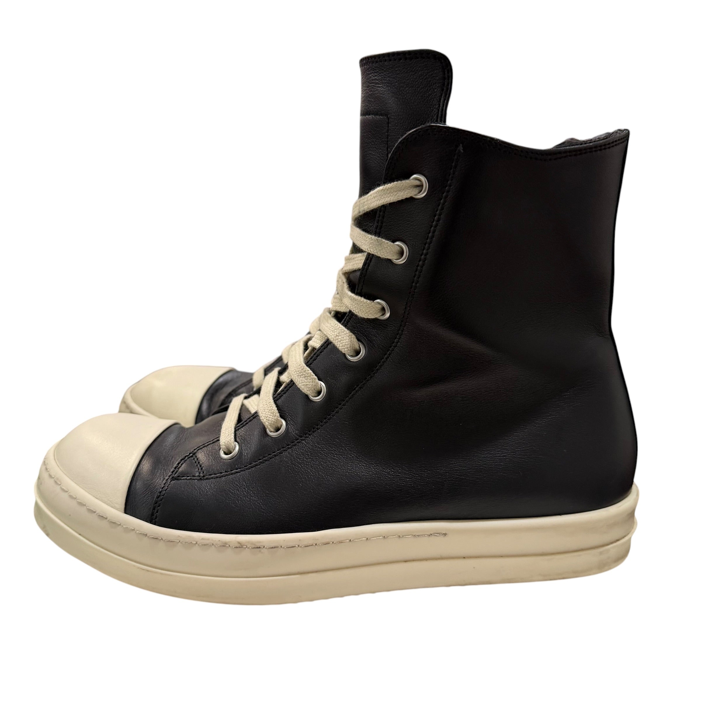 Rick Owens Black Ramone High (No Box)