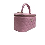Pink Chanel Vanity Bag