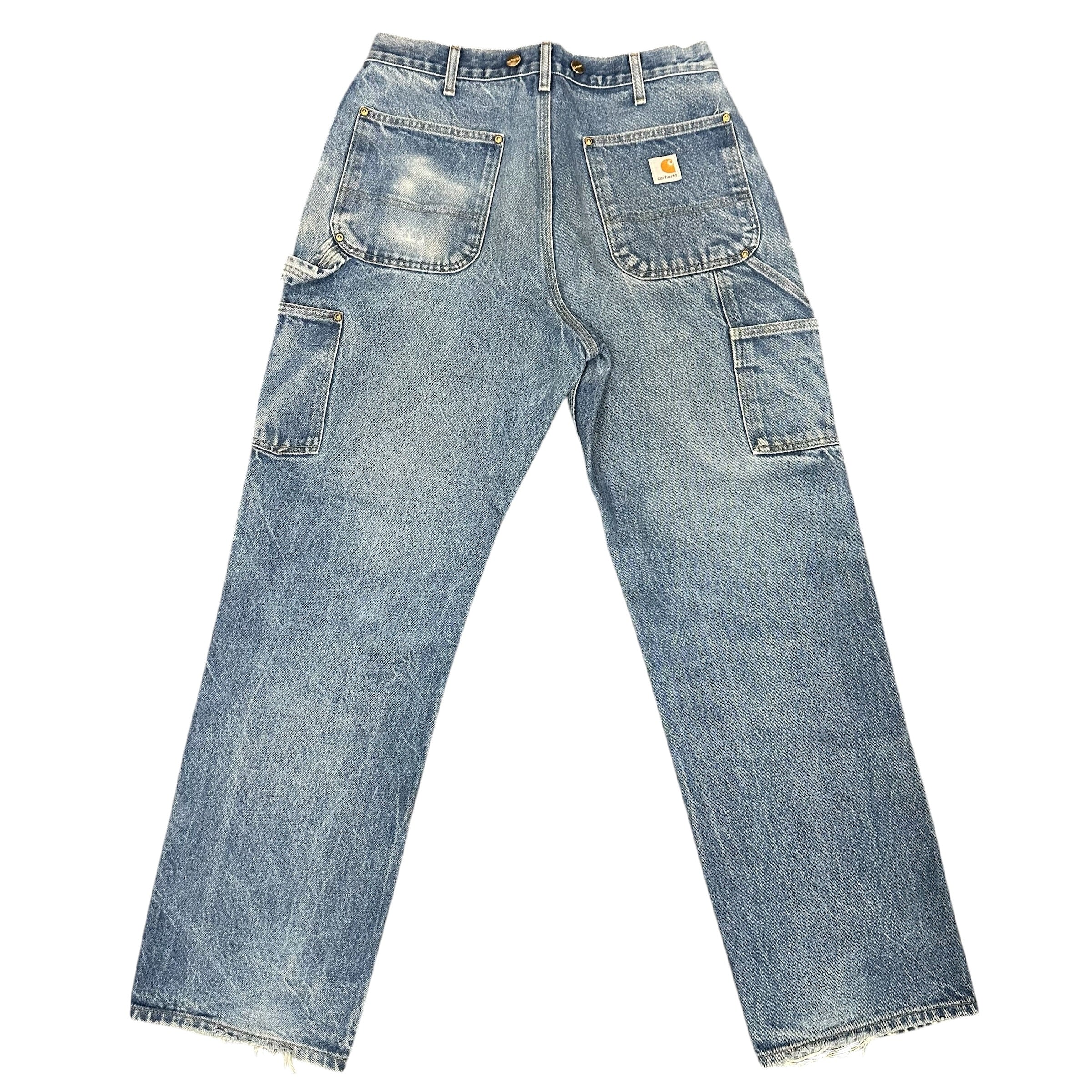 Vintage Carhartt Double Knee Distressed Denim (32x31)