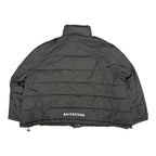 Balenciaga Logo Print Puffer