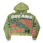 Vale Live Green “Sport Cup” Thermal Zip Hoodie