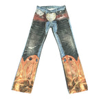 Acne Studios Trompe L'Oeil Jeans